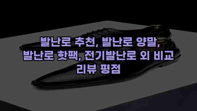  발난로 추천, 발난로 양말, 발난로 핫팩, 전기발난로 외 비교 리뷰 평점