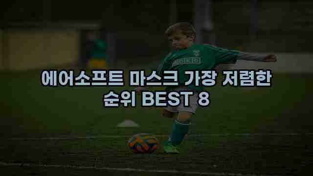 에어소프트 마스크 가장 저렴한 순위 BEST 8