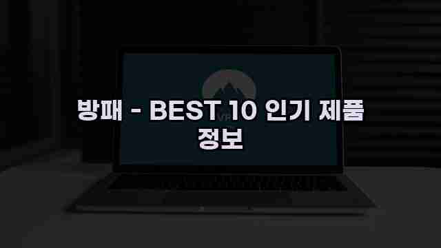 방패 - BEST 10 인기 제품 정보