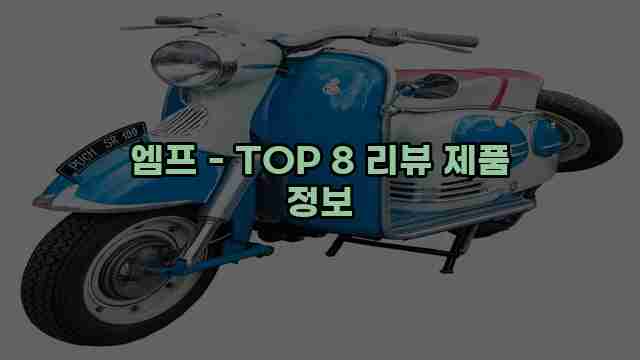 엠프 - TOP 8 리뷰 제품 정보