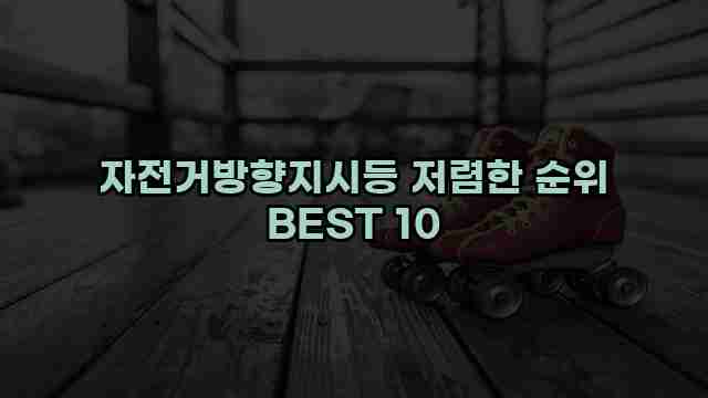 자전거방향지시등 저렴한 순위 BEST 10