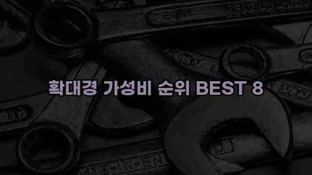 확대경 가성비 순위 BEST 8