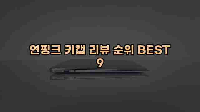 연핑크 키캡 리뷰 순위 BEST 9