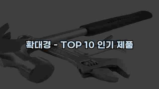 확대경 - TOP 10 인기 제품 