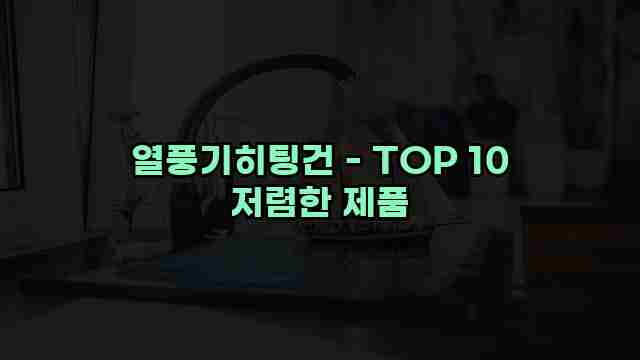 열풍기히팅건 - TOP 10 저렴한 제품 