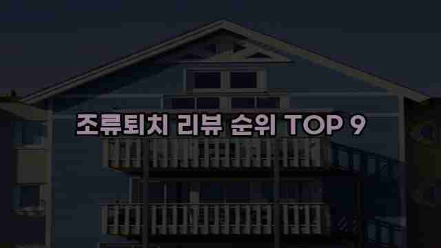 조류퇴치 리뷰 순위 TOP 9