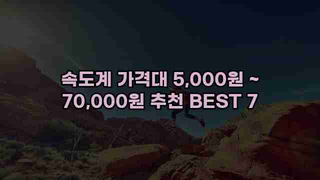 속도계 가격대 5,000원 ~ 70,000원 추천 BEST 7