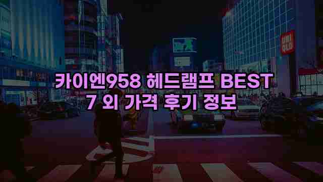  카이엔958 헤드램프 BEST 7 외 가격 후기 정보