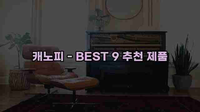 캐노피 - BEST 9 추천 제품 