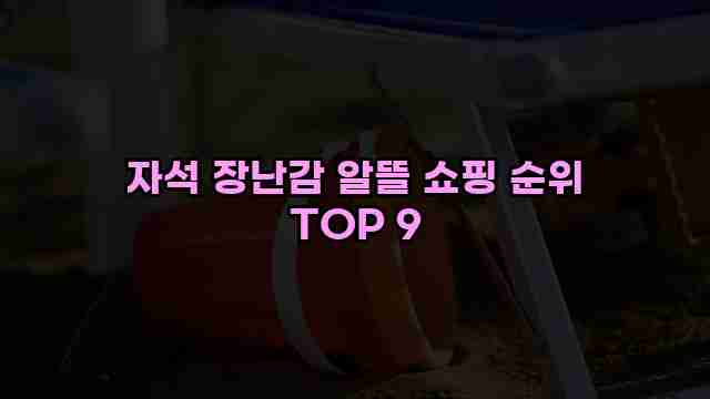 자석 장난감 알뜰 쇼핑 순위 TOP 9