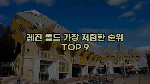 레진 몰드 가장 저렴한 순위 TOP 9