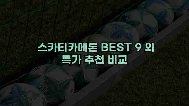  스카티카메론 BEST 9 외 특가 추천 비교