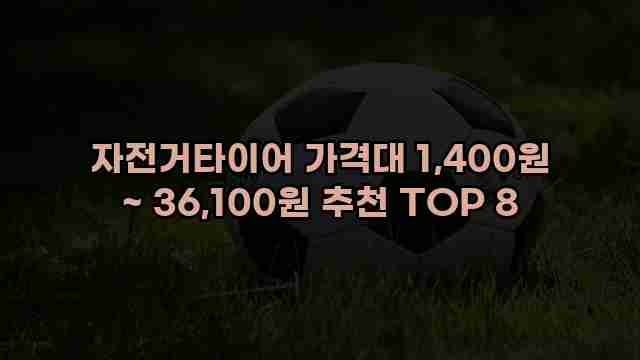 자전거타이어 가격대 1,400원 ~ 36,100원 추천 TOP 8