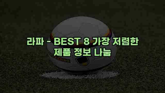 라파 - BEST 8 가장 저렴한 제품 정보 나눔