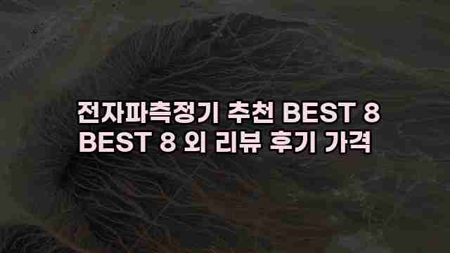  전자파측정기 추천 BEST 8 BEST 8 외 리뷰 후기 가격