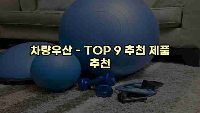 차량우산 - TOP 9 추천 제품 추천