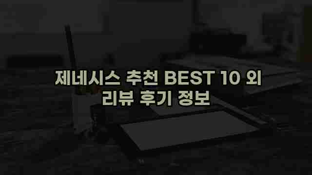  제네시스 추천 BEST 10 외 리뷰 후기 정보