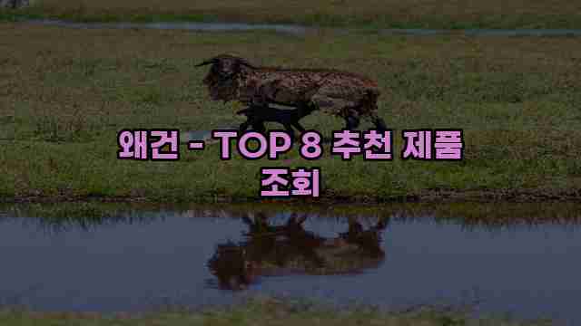 왜건 - TOP 8 추천 제품 조회