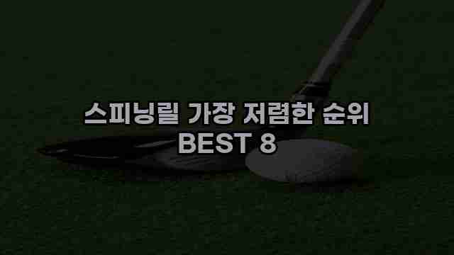 스피닝릴 가장 저렴한 순위 BEST 8