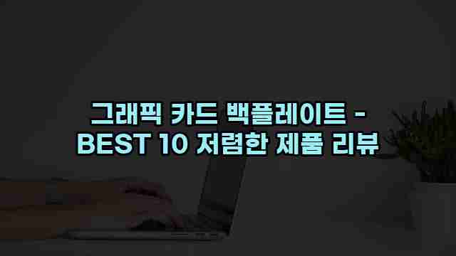 그래픽 카드 백플레이트 - BEST 10 저렴한 제품 리뷰