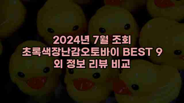 2024년 7월 조회 초록색장난감오토바이 BEST 9 외 정보 리뷰 비교