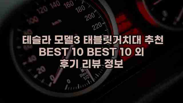  테슬라 모델3 태블릿거치대 추천 BEST 10 BEST 10 외 후기 리뷰 정보