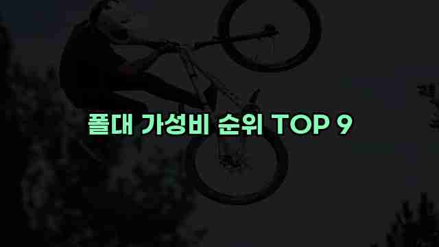 폴대 가성비 순위 TOP 9