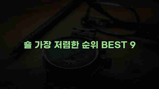 숄 가장 저렴한 순위 BEST 9