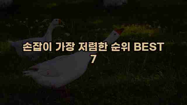 손잡이 가장 저렴한 순위 BEST 7