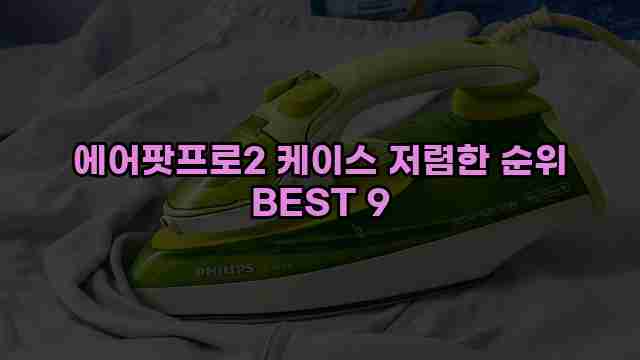 에어팟프로2 케이스 저렴한 순위 BEST 9