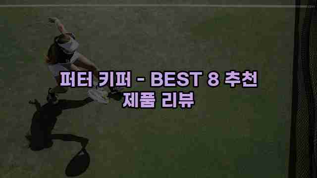 퍼터 키퍼 - BEST 8 추천 제품 리뷰