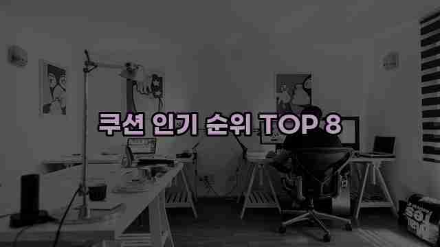 쿠션 인기 순위 TOP 8