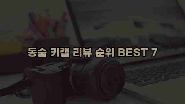 동숲 키캡 리뷰 순위 BEST 7