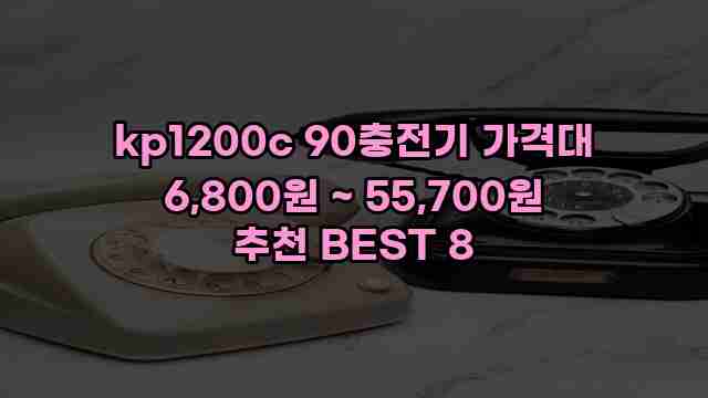 kp1200c 90충전기 가격대 6,800원 ~ 55,700원 추천 BEST 8