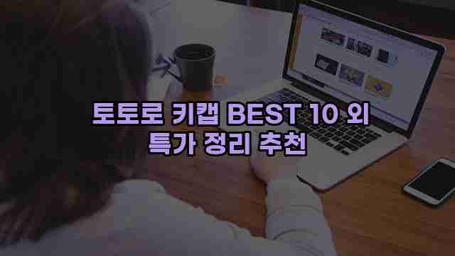  토토로 키캡 BEST 10 외 특가 정리 추천