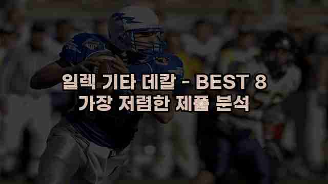 일렉 기타 데칼 - BEST 8 가장 저렴한 제품 분석