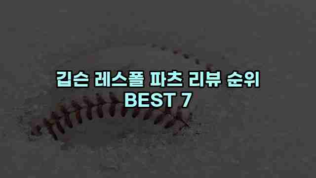 깁슨 레스폴 파츠 리뷰 순위 BEST 7