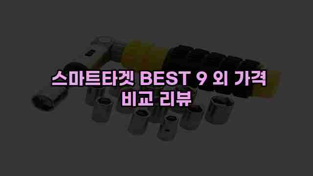  스마트타겟 BEST 9 외 가격 비교 리뷰