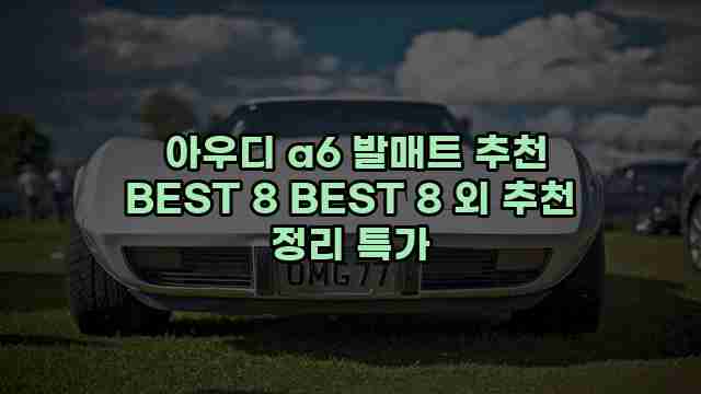  아우디 a6 발매트 추천 BEST 8 BEST 8 외 추천 정리 특가