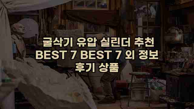  굴삭기 유압 실린더 추천 BEST 7 BEST 7 외 정보 후기 상품