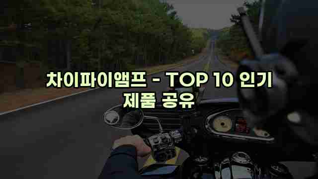 차이파이앰프 - TOP 10 인기 제품 공유