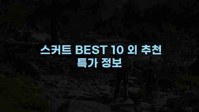  스커트 BEST 10 외 추천 특가 정보