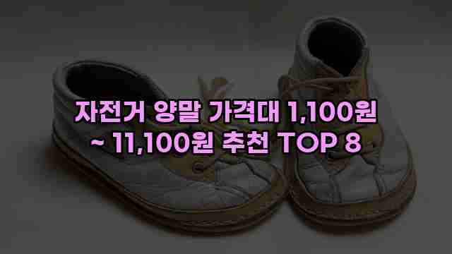 자전거 양말 가격대 1,100원 ~ 11,100원 추천 TOP 8