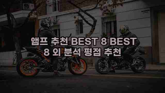  앰프 추천 BEST 8 BEST 8 외 분석 평점 추천