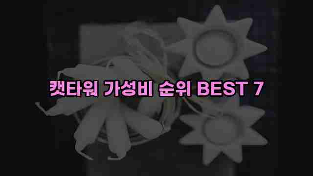 캣타워 가성비 순위 BEST 7