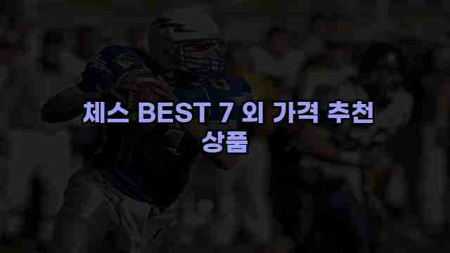  체스 BEST 7 외 가격 추천 상품