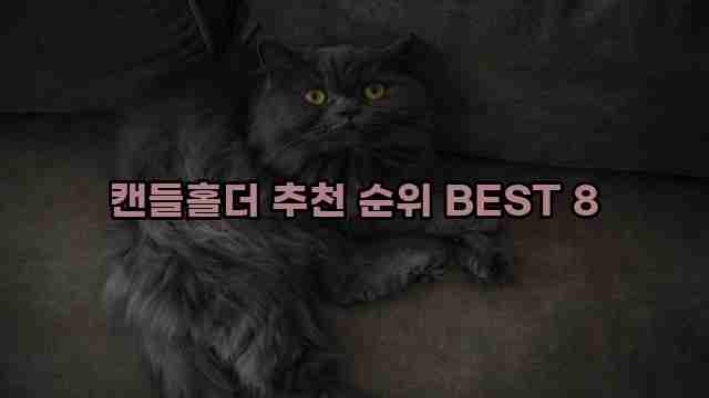 캔들홀더 추천 순위 BEST 8