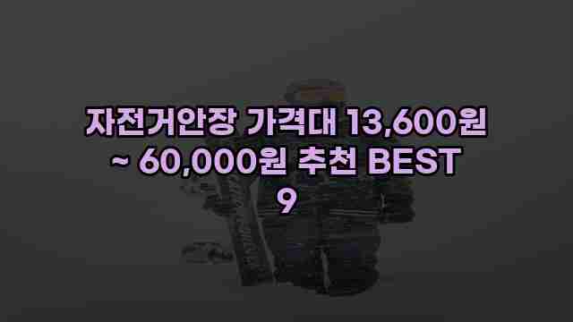 자전거안장 가격대 13,600원 ~ 60,000원 추천 BEST 9