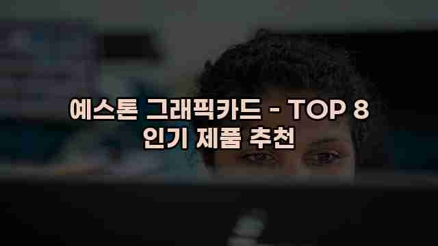 예스톤 그래픽카드 - TOP 8 인기 제품 추천