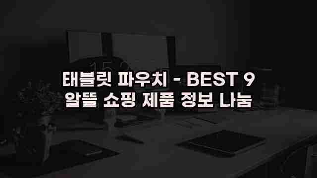 태블릿 파우치 - BEST 9 알뜰 쇼핑 제품 정보 나눔